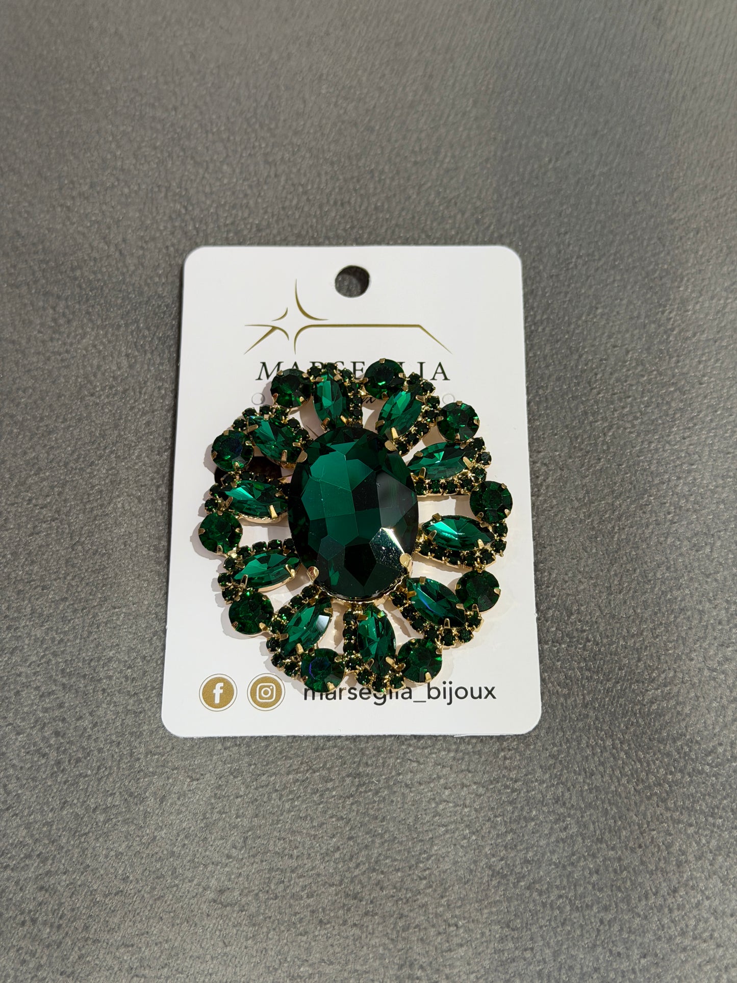 SPILLA FASHION VERDE SCURO