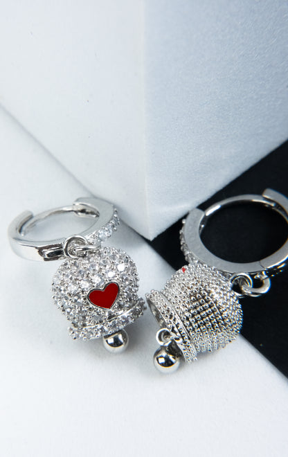 ORECCHINI CAMPANELLA ARGENTO ❤️