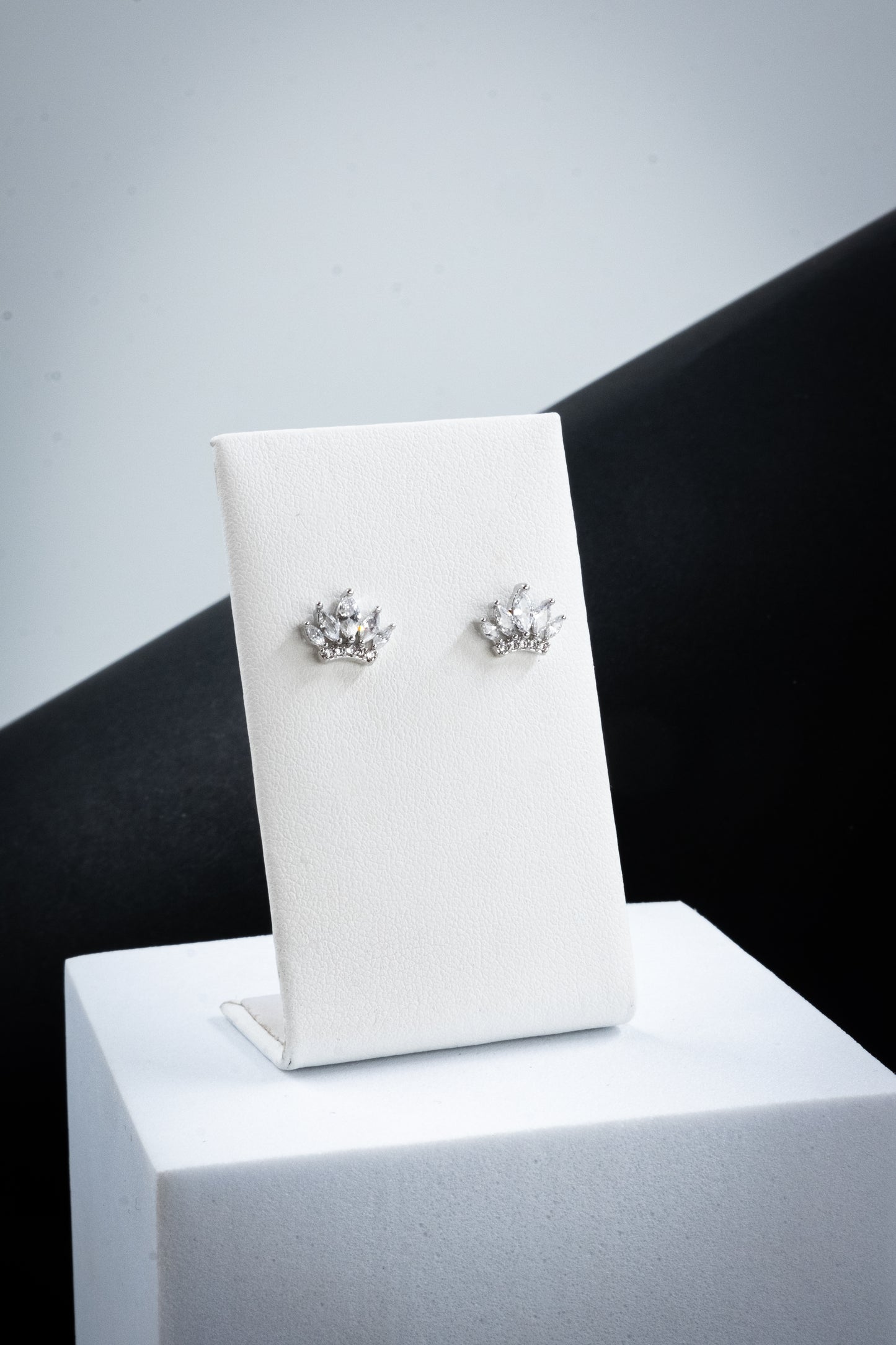 ORECCHINI CORONA ARGENTO