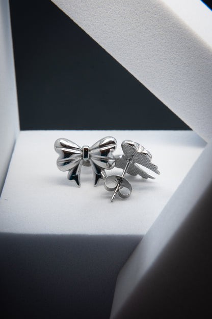 ORECCHINI FIOCCO ARGENTO