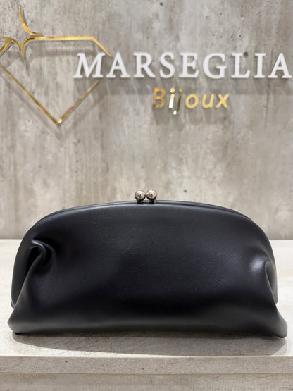 CLUTCH LISCIA NERO
