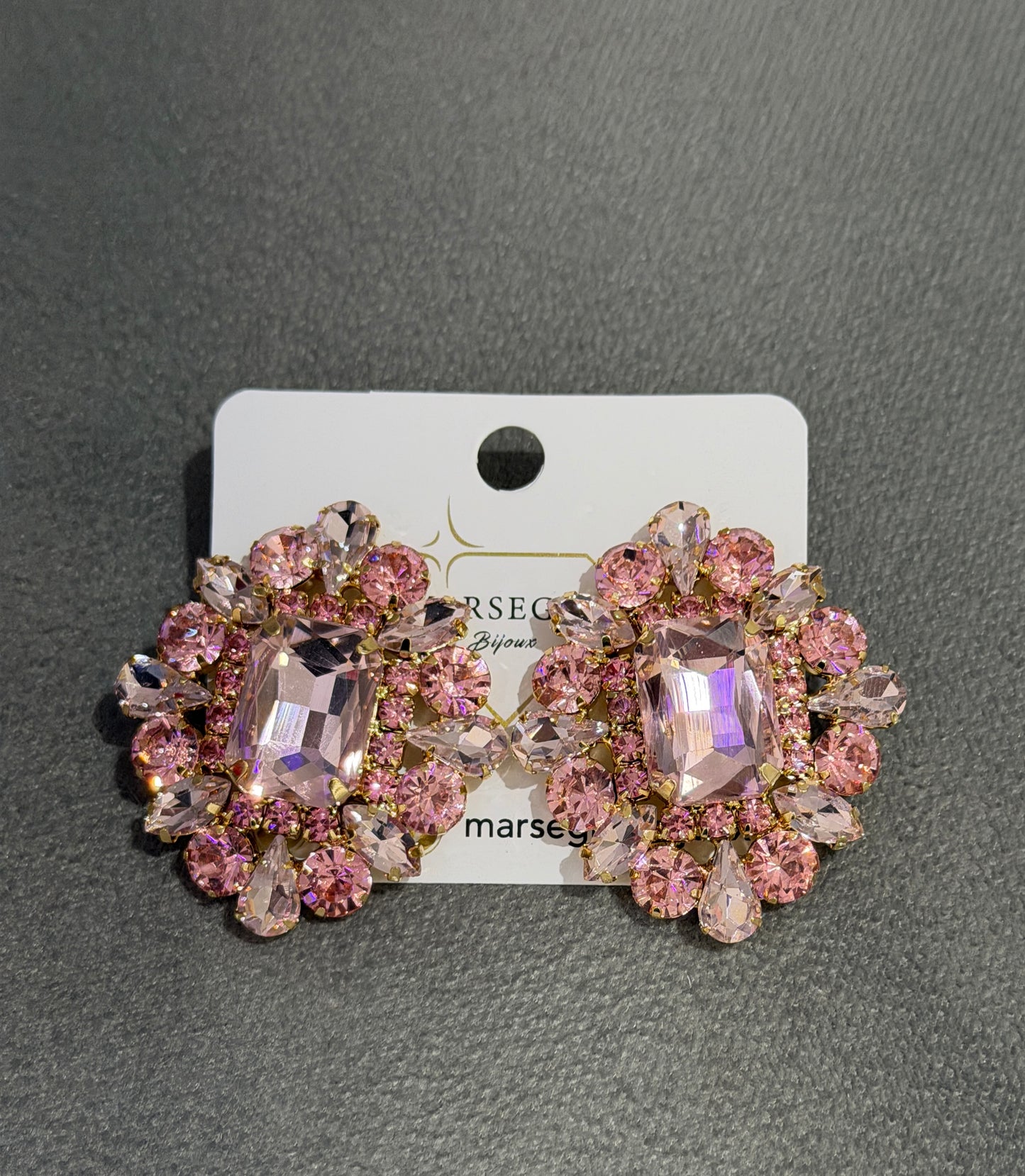 ORECCHINI FASHION ROSA