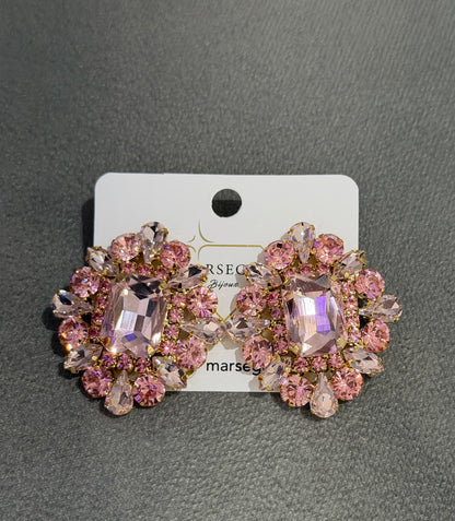 ORECCHINI FASHION ROSA