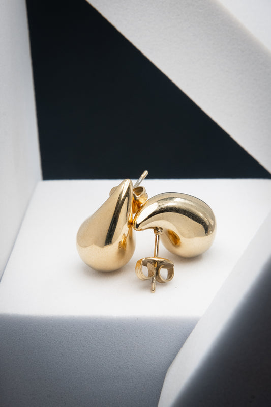 ORECCHINI GOCCIA ORO 2 CM