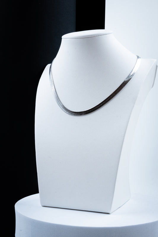 COLLANA SNAKE ARGENTO 5 MM