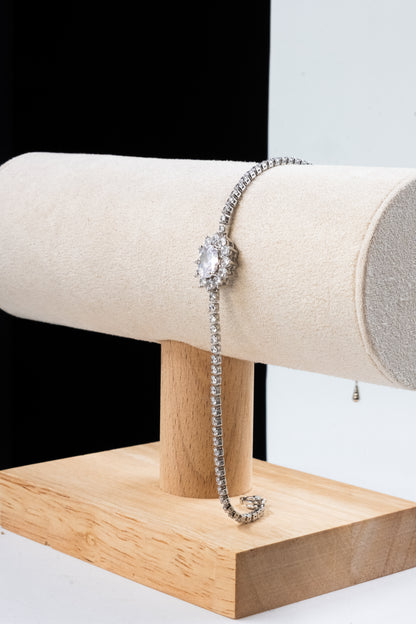 BRACCIALE KATE ARGENTO & BIANCO