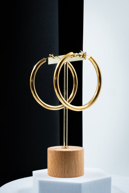 CERCHI A TUBO ORO 60 mm