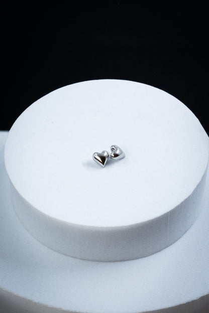 SET ORECCHINI CUORI ARGENTO