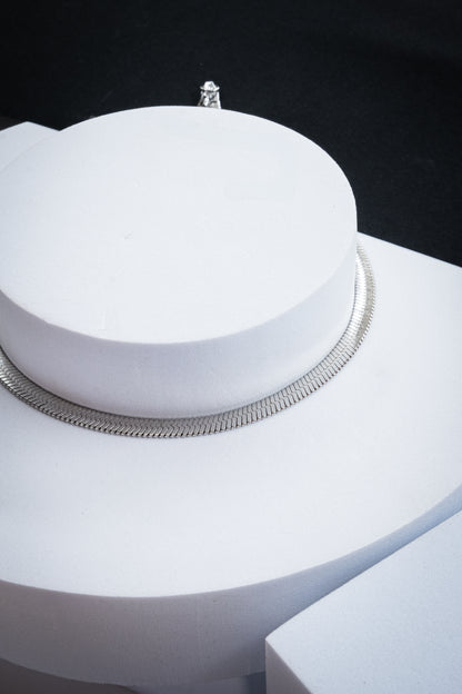 COLLANA SNAKE ARGENTO 5 MM