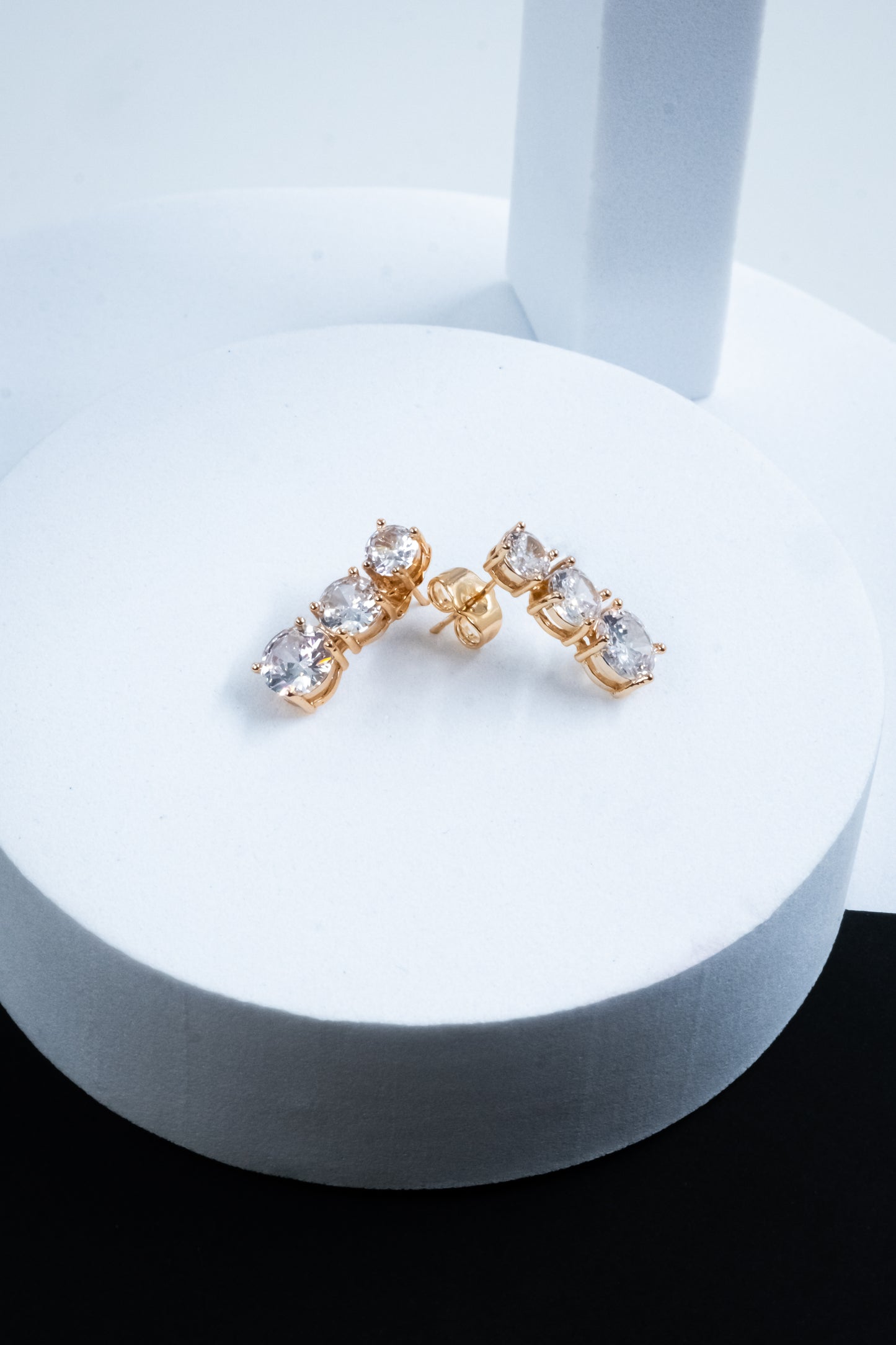 ORECCHINI TRILOGI ORO