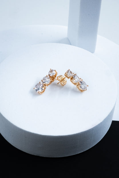 ORECCHINI TRILOGI ORO