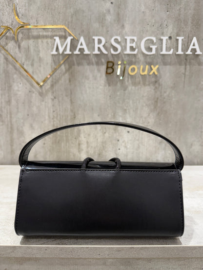 POCHETTE BIMATERIALE NERO