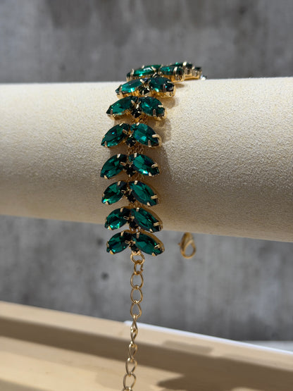 BRACCIALE FASHION VERDE SCURO