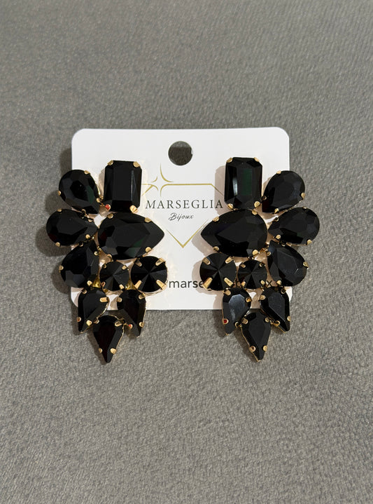 ORECCHINI FASHION NERO