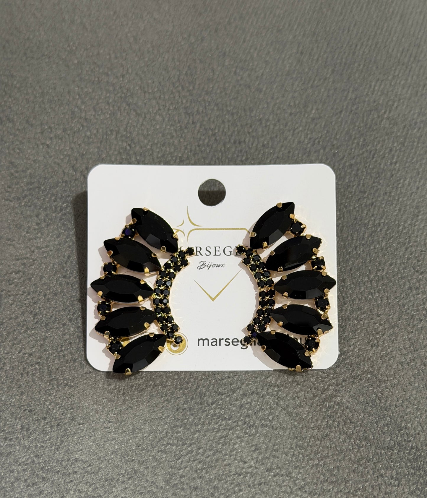 ORECCHINI FASHION NERO