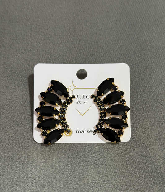ORECCHINI FASHION NERO