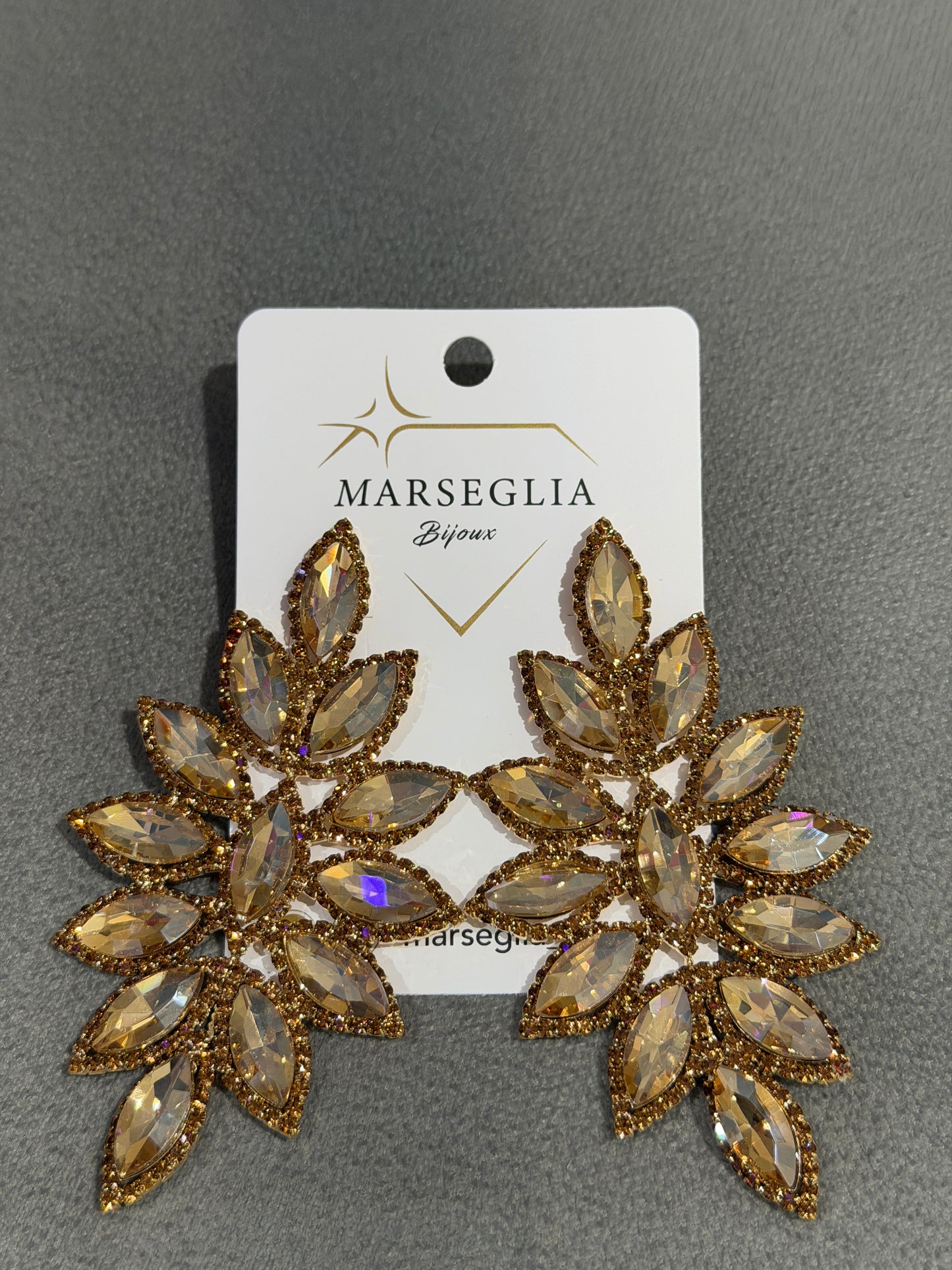 ORECCHINI FASHION CHAMPAGNE