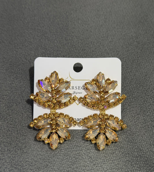 ORECCHINI FASHION CHAMPAGNE