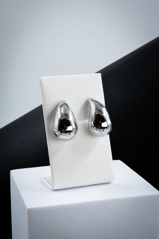 ORECCHINI GOCCIA ARGENTO 2,5 CM