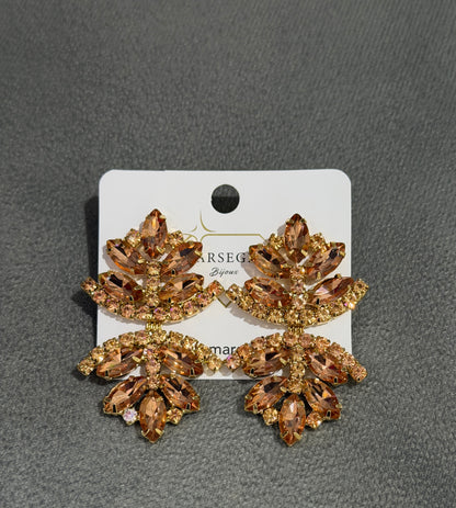 ORECCHINI FASHION ROSA ANTICO