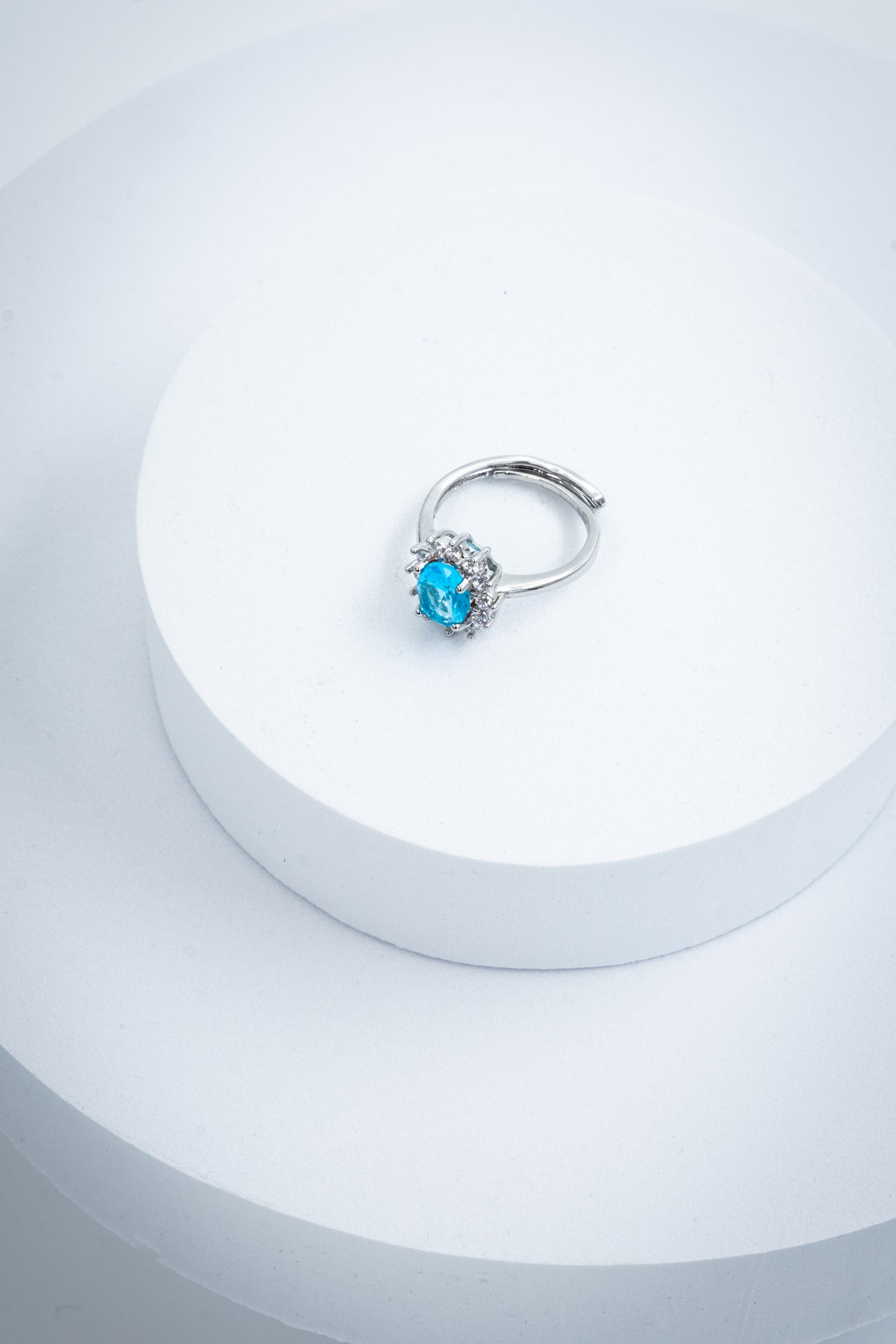 ANELLO KATE ARGENTO & AZZURRO