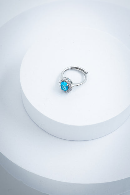 ANELLO KATE ARGENTO & AZZURRO