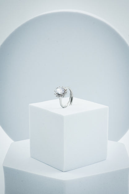 ANELLO KATE ARGENTO & BIANCO