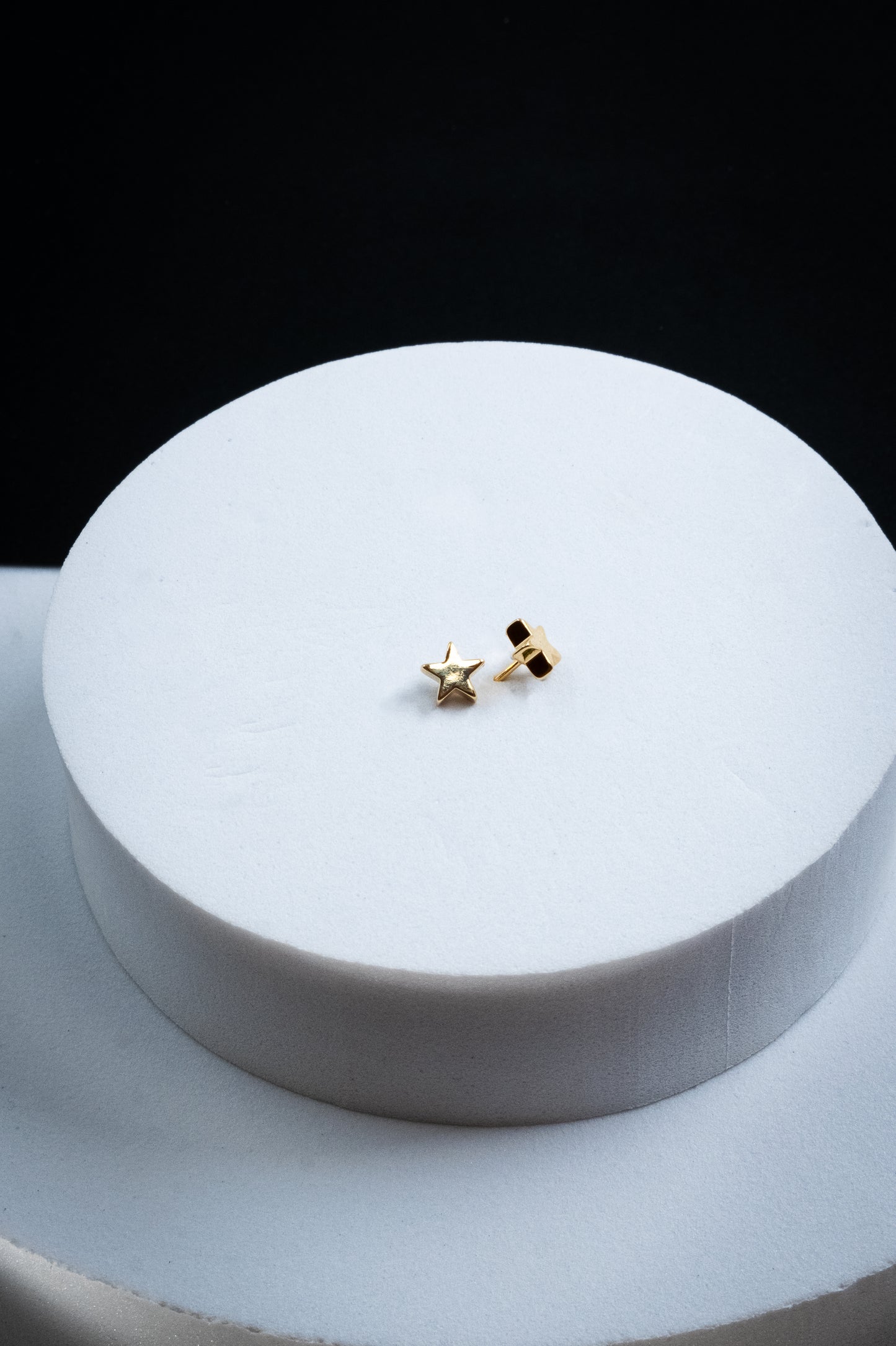 SET ORECCHINI STELLE ORO