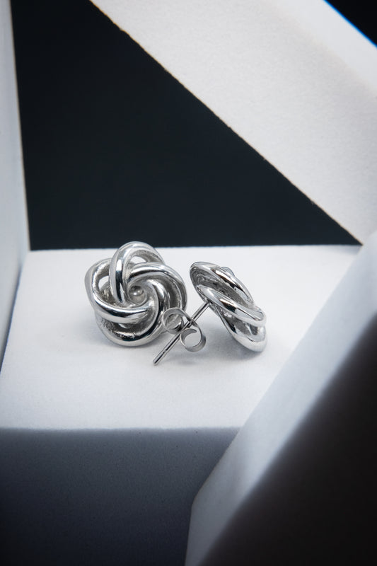 ORECCHINI INTRECCIO ARGENTO