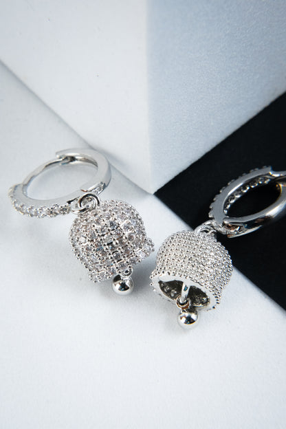 ORECCHINI CAMPANELLA ARGENTO