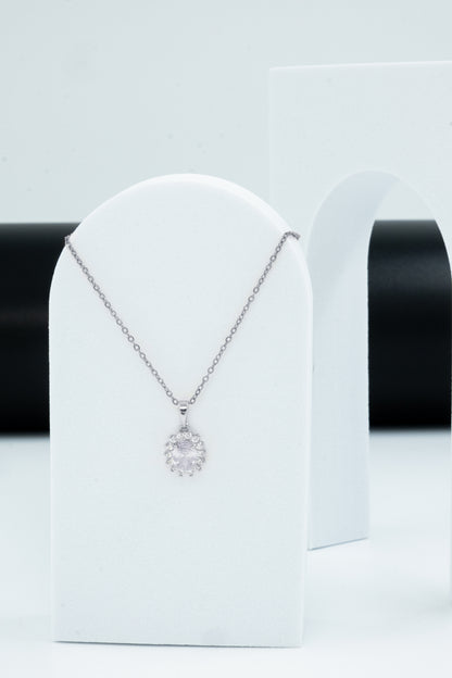 COLLANA KATE ARGENTO & BIANCO