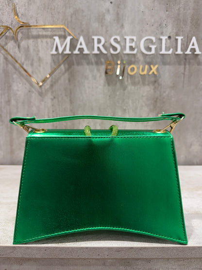 POCHETTE METAL VERDE