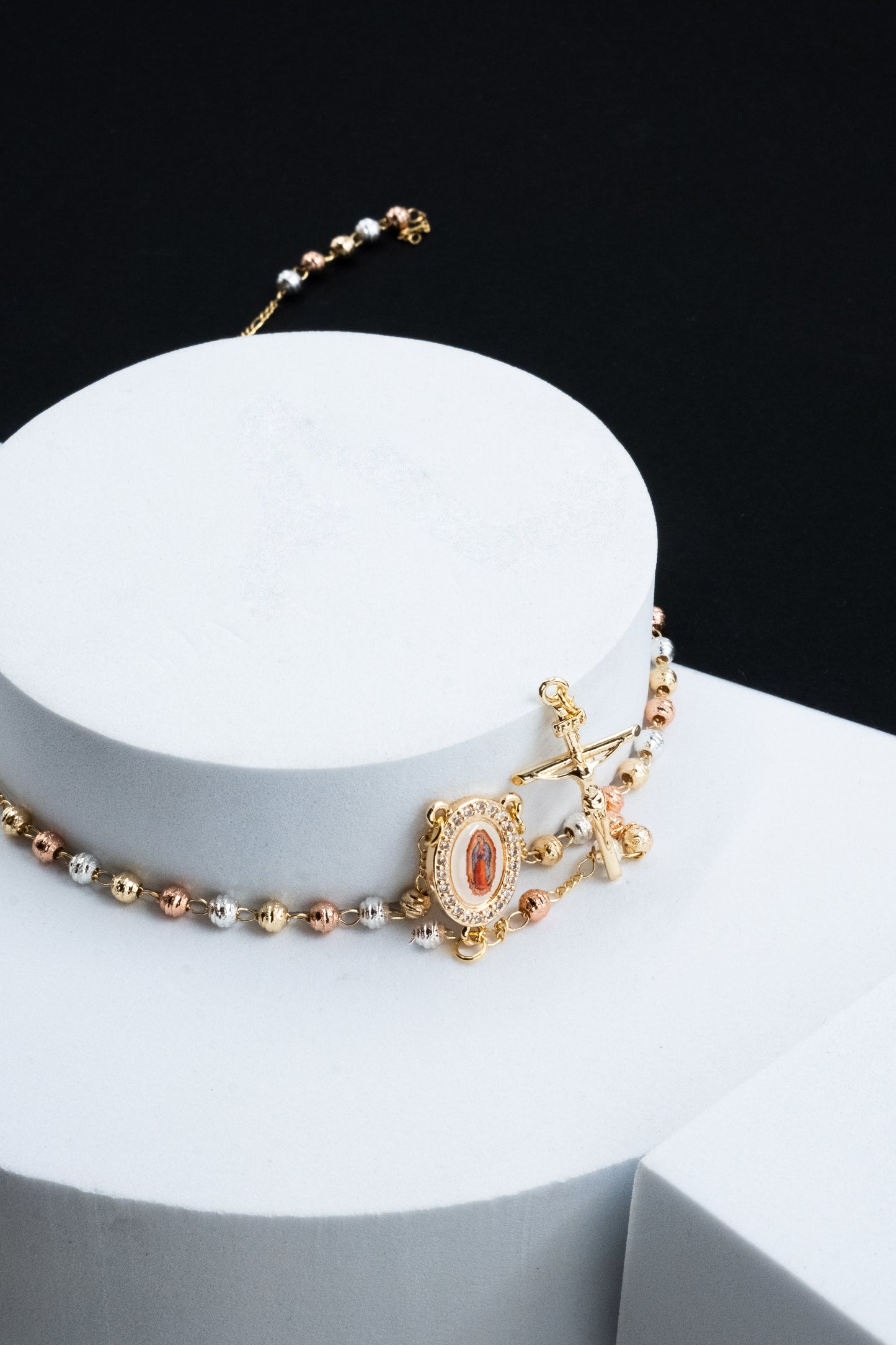 COLLANA ROSARIO MILLELUCI MULTICOLOR