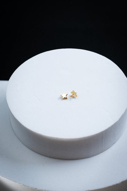 SET ORECCHINI STELLE ORO