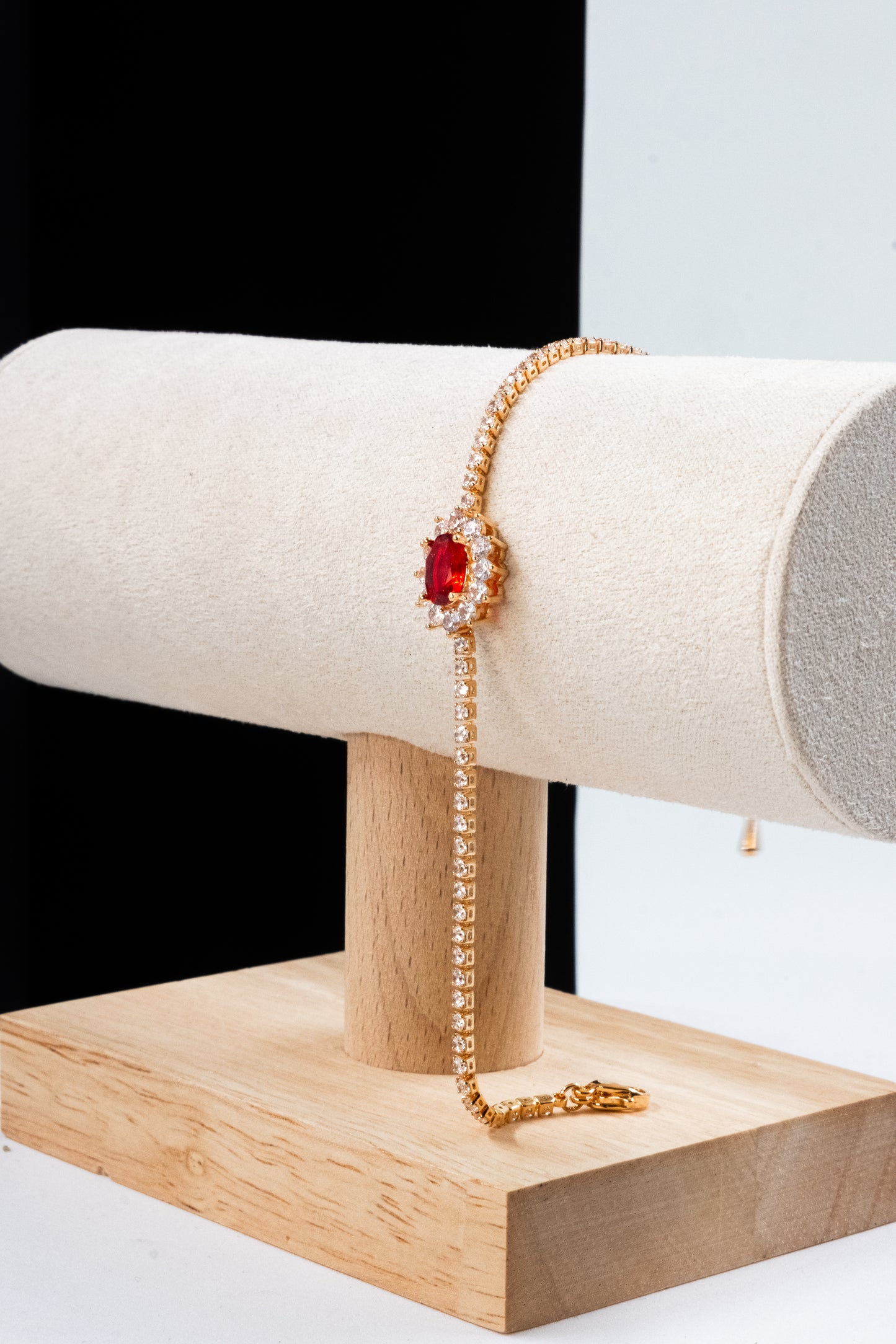 BRACCIALE KATE ORO & ROSSO