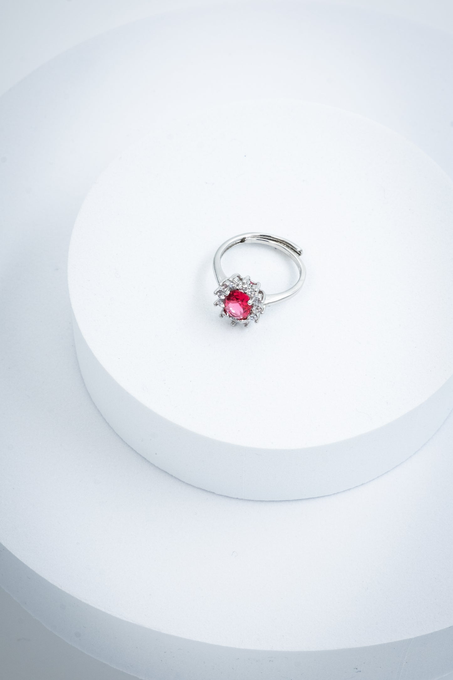 ANELLO KATE ARGENTO & ROSSO