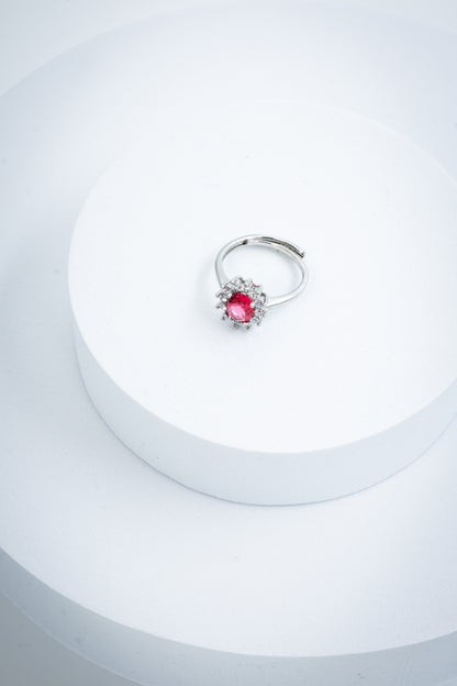 ANELLO KATE ARGENTO & ROSSO