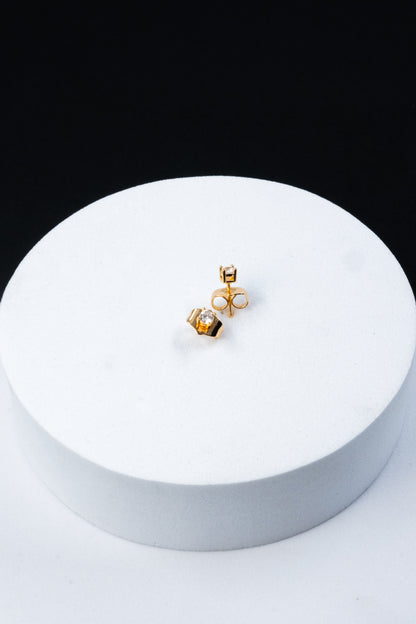 SET ORECCHINI PUNTI LUCE ORO