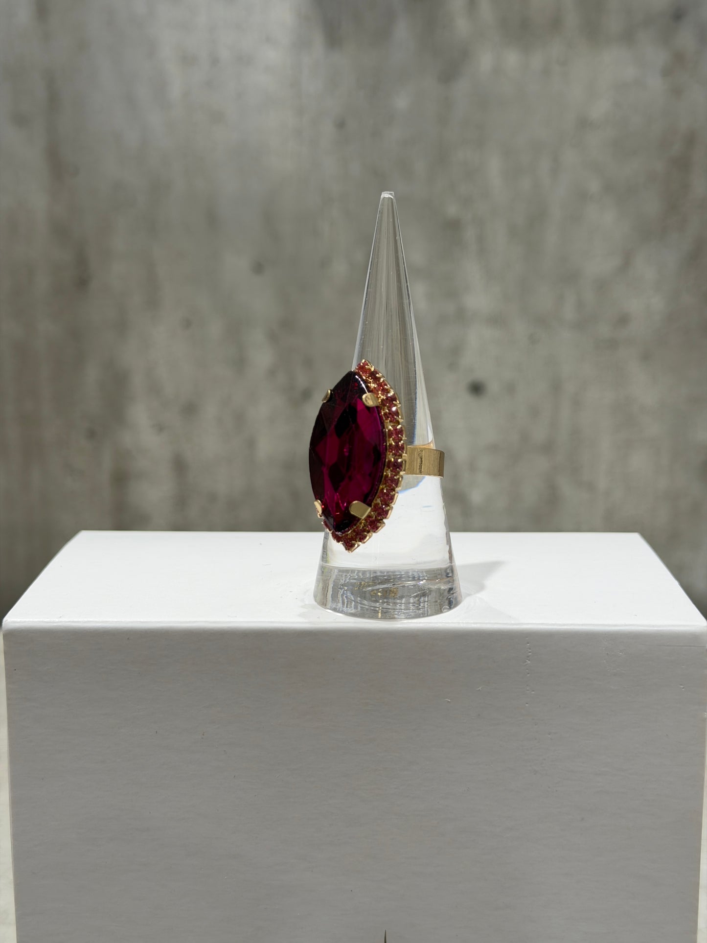 ANELLO GOCCIA FASHION MAGENTA
