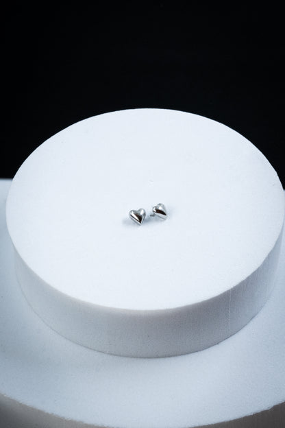 SET ORECCHINI CUORI ARGENTO