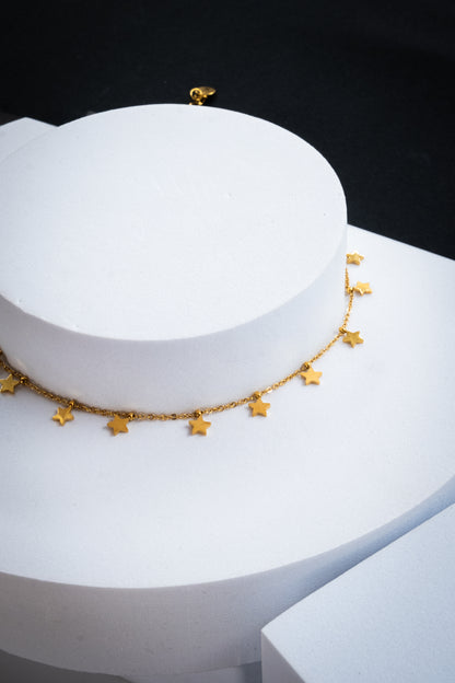 COLLANA STELLE ORO