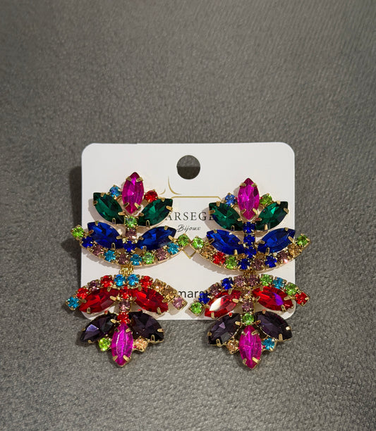 ORECCHINI FASHION MULTICOLOR