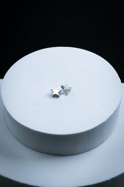 SET ORECCHINI STELLE ARGENTO