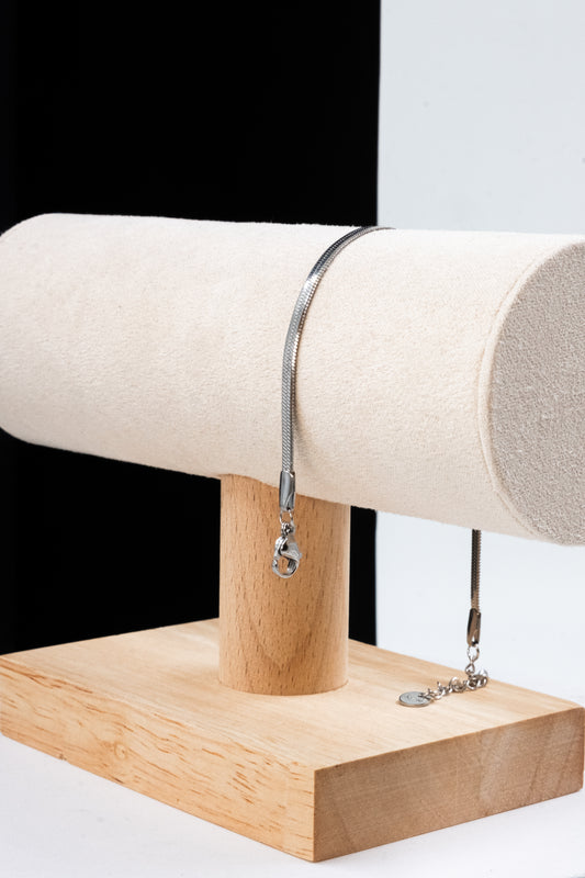 BRACCIALE SNAKE ARGENTO 3 MM