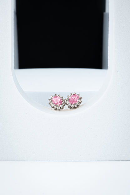 ORECCHINI KATE ARGENTO & ROSA