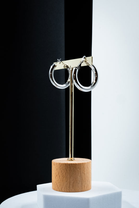 CERCHI A TUBO ARGENTO 30 mm