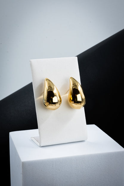 ORECCHINI GOCCIA ORO 2,5 CM