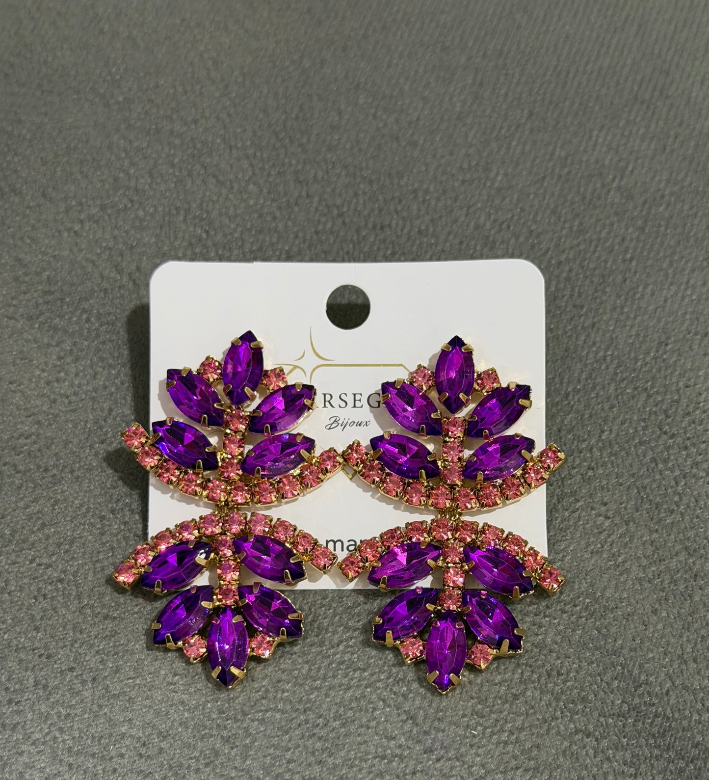 ORECCHINI FASHION VIOLA