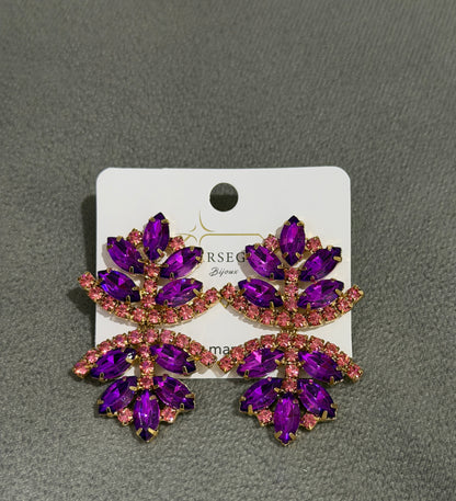 ORECCHINI FASHION VIOLA