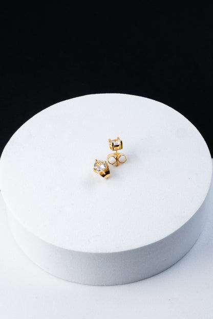 SET ORECCHINI PUNTI LUCE ORO